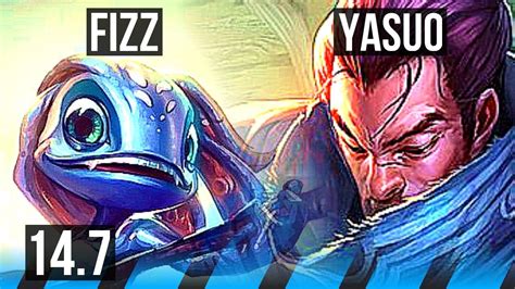 Fizz Vs Yasuo Mid 11 1 2 Legendary 800 Games Euw Master 14 7