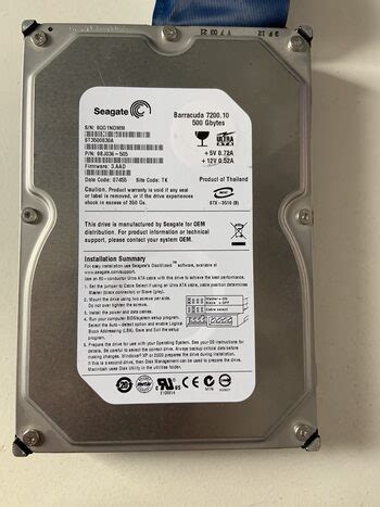 Acheter Seagate Barracuda 7200 10 500 Gbytes 9QG1NMM Disco Duro