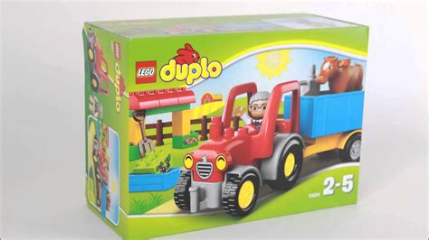 Lego Duplo Farm Tractor Youtube