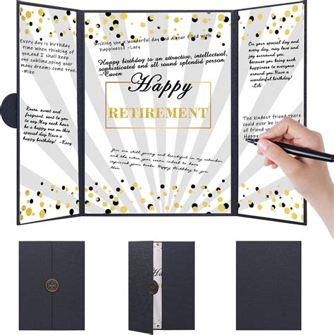 Idealmuzik Farewell Guest Book Retirement Party Decorations Alternative