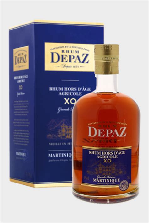 DEPAZ Grande Réserve XO Rhum vieux agricole XO de Martinique 45 70cl