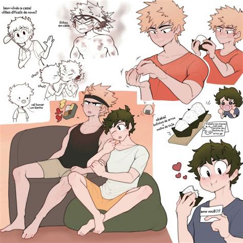 Imagens Mini Comics Bakudeku Anime Liebe Anime