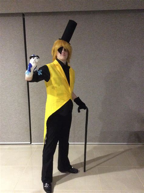 Bill Cipher cosplay by Ashesfordayz on DeviantArt