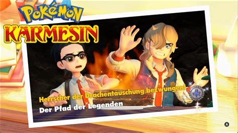 POKÉMON Karmesin Herrscher der Drachentäuschung YouTube