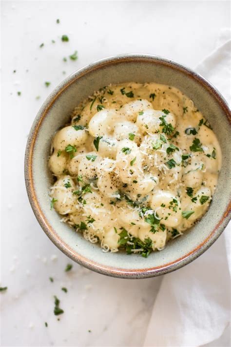 15 Minute Creamy Alfredo Gnocchi • Salt And Lavender