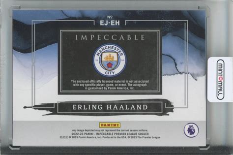 ミントモール MINT 池袋店 2022 23 Panini Impeccable Premier League Erling