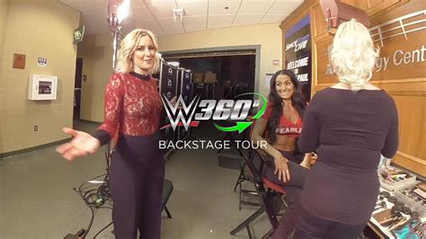 Renee Young gives backstage tour in WWE 360° video | WWE