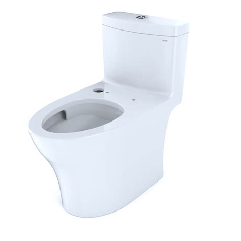 Toto Cotton Dual Flush Elongated Standard Height 1 Piece Watersense