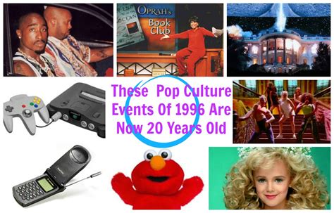 1990s Pop Culture Collage