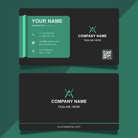 Premium Vector Modern And Creative Business Card Design Professional