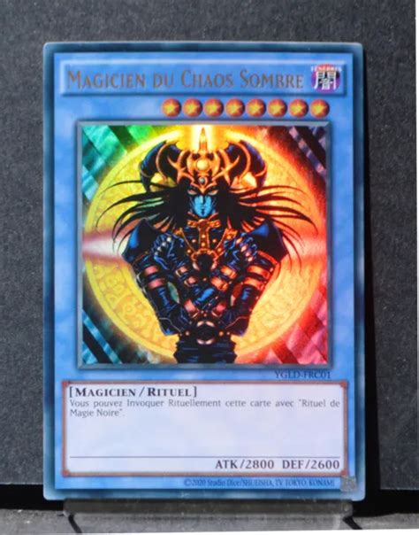 Carte Yu Gi Oh Ygld Frc Magicien Du Chaos Sombre Ed Ultra Rare Neuf