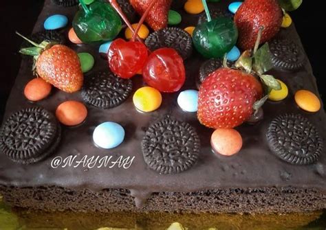 Resep Brownies Chocolatos No Mixer No Oven Oleh Naynay Cookpad