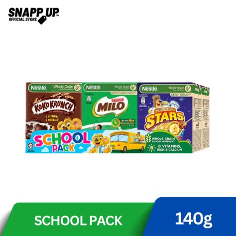 Nestle Koko Krunch Cereal Multipackschool Pack 100g140g Lazada