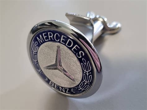 Mercedes Style Bonnet Badgeemblem Insert Value Metal Fit 45mm