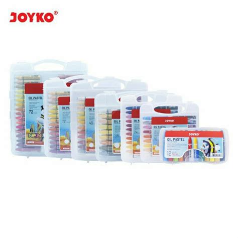 Jual Crayon Krayon Oil Pastel Titi Joyko 12 24 36 48 55 72 Warna