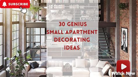 30 Genius Small Apartment Decorating Ideas For A Stylish Space Easy