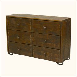 Modern Scholar Reclaimed Wood Chest Of 6 Drawers Solid Wood Dresser