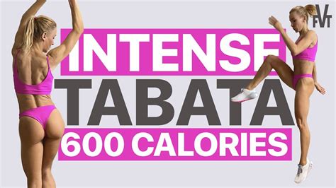 30 MIN TABATA HIIT Full Body FAT BURN Cardio Workout YouTube