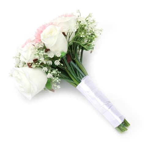 TMISHION Bouquet de fleurs Artificielle fausses fleurs mariée mariage