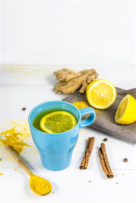 Tea With Turmeric Body Liver Detox Lemon Ginger Pepper Cinnamon