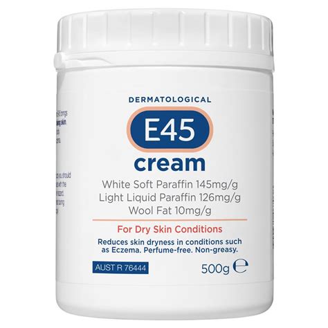 Buy E Moisturising Cream For Dry Skin Eczema G Online At Chemist