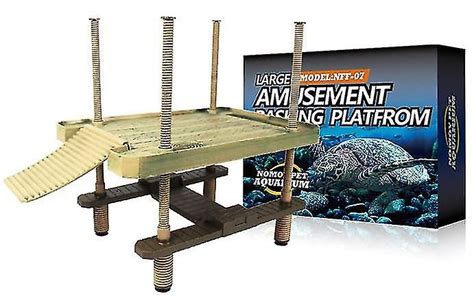 Turtle Pier Floating Basking Platform With Ramp Ladder Terrapin Dock