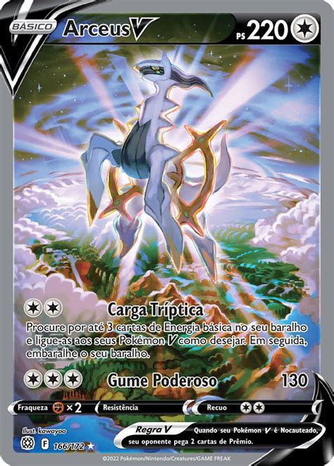 Arceus V Pok Mon Myp Cards