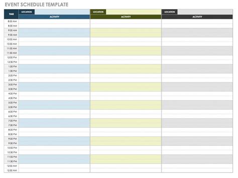 Free Event Planning Templates Smartsheet Corporate Event Checklist