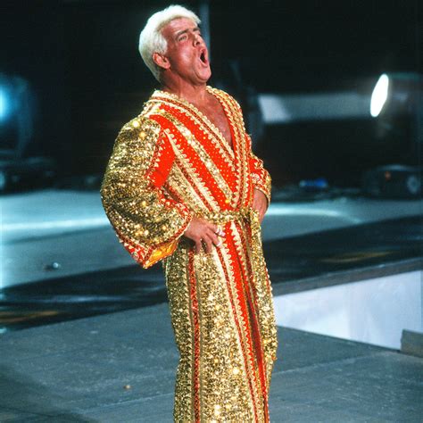 CrazyTights Ric Flair Robes Red W Gold