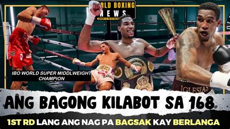 Ang Bagong KILABOT Ng 168 Nagpa KILALA Na IBO World Champ Canelo Vs