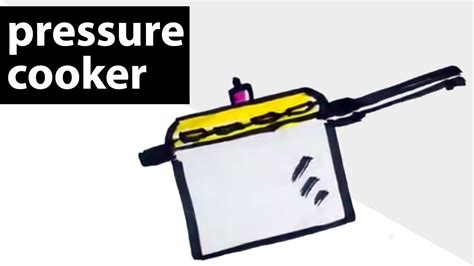 How To Draw A Pressure Cooker Drawing Lessons For Beginners And