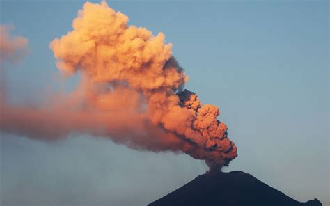 Mexiko Vulkanausbruch Popocat Petl Spuckt Asche Hauptstadt In Gefahr