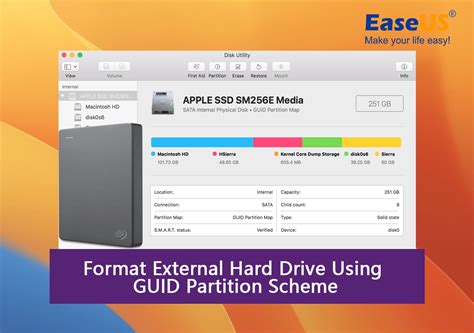 How To Format External Disk Use Scheme Guid Partition Map Guide