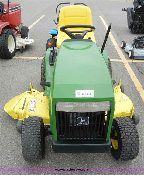 John Deere Lawn Mower In Manhattan Ks Item C Sold Purple Wave