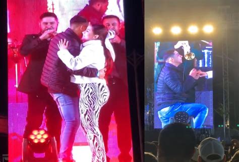 Joven Pide Matrimonio En Pleno Concierto De La Banda MS