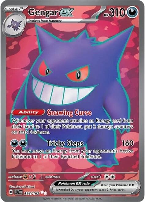 Gengar Ex Temporal Forces Pok Mon Cardtrader