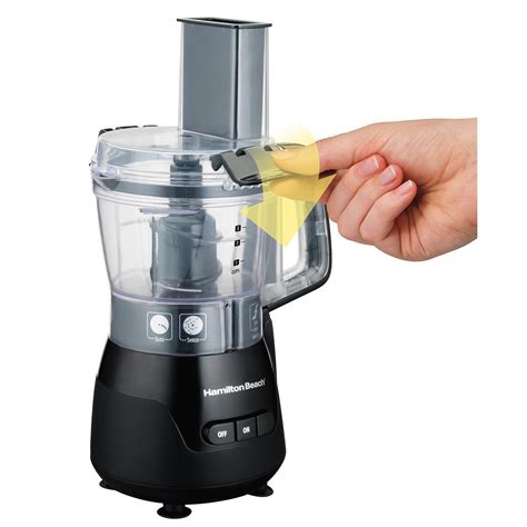 hamilton beach  cup stack snap compact food processor  blending