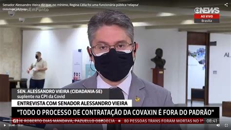 Covaxin Alessandro Vieira critica relatório da PF apontando que