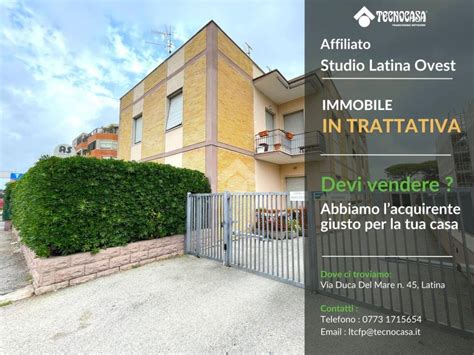 Vendita Appartamento Latina Quadrilocale In Via Persicara Buono