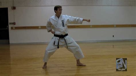 Shotokan Karate Heian Nidan Kata Demonstration On