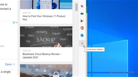 How To Disable The Microsoft Edge Sidebar