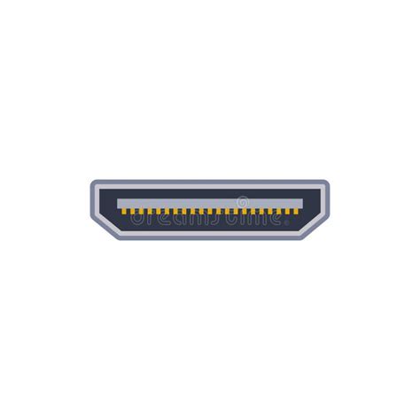 Mini Displayport Stock Illustrations 227 Mini Displayport Stock