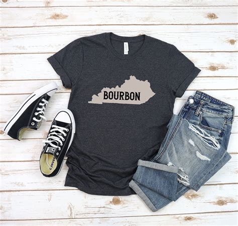 Kentucky Bourbon T Shirt Bourbon Ts For Men Whiskey Shirt Ky