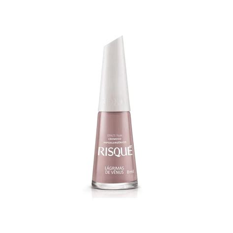Esmalte Risqu Nude Cremoso L Grimas De V Nus Ml Sol Peeling