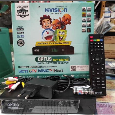 Jual Digital Receiver Gol Optus Op Hd Kvision Bromo C Ratusan