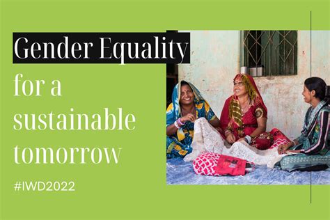 Gender Equality For A Sustainable Tomorrow Community World Service Asia