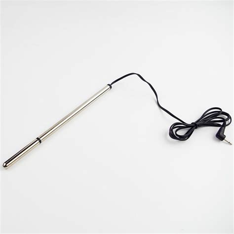Bipolar Electrical Urethral Sound Electro Stimulation Catheters Penis Sex Toys 185x8mm Male