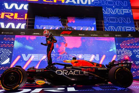 Red Bull Racing S Max Verstappen Seals Third Successive F World