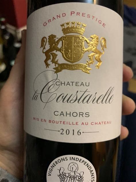 2018 Château la Coustarelle Cahors Grande Cuvée Prestige France