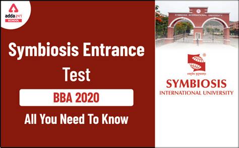 Symbiosis Exam 2020 Symbiosis Entrance Test 2020 All You Need To Know